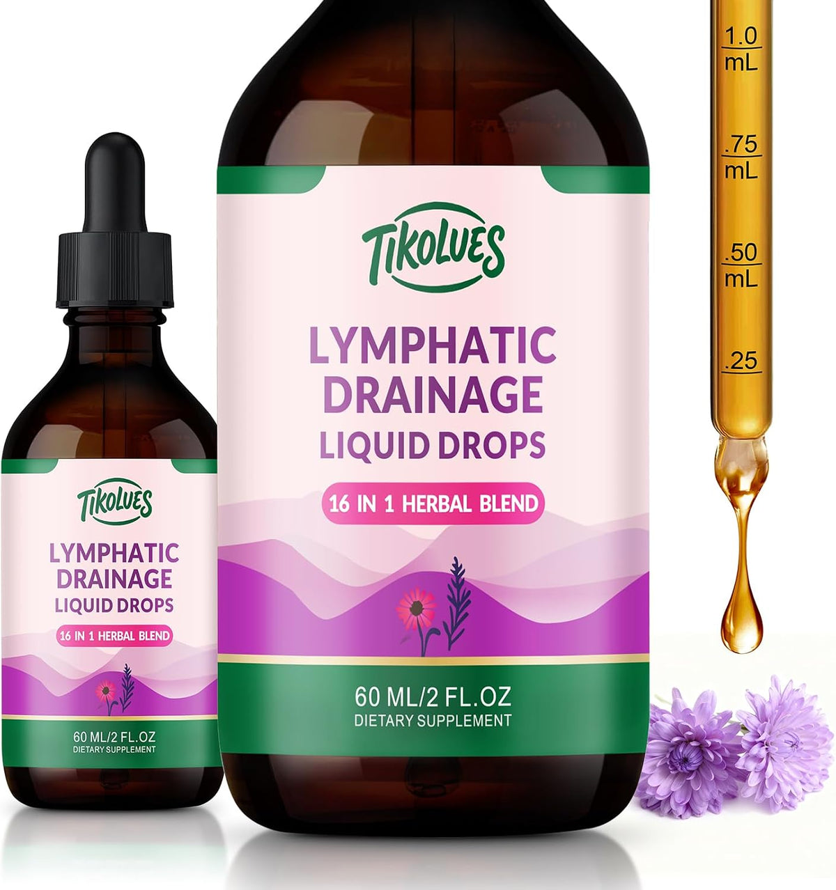 Tikolves Lymphatic Drainage Drops