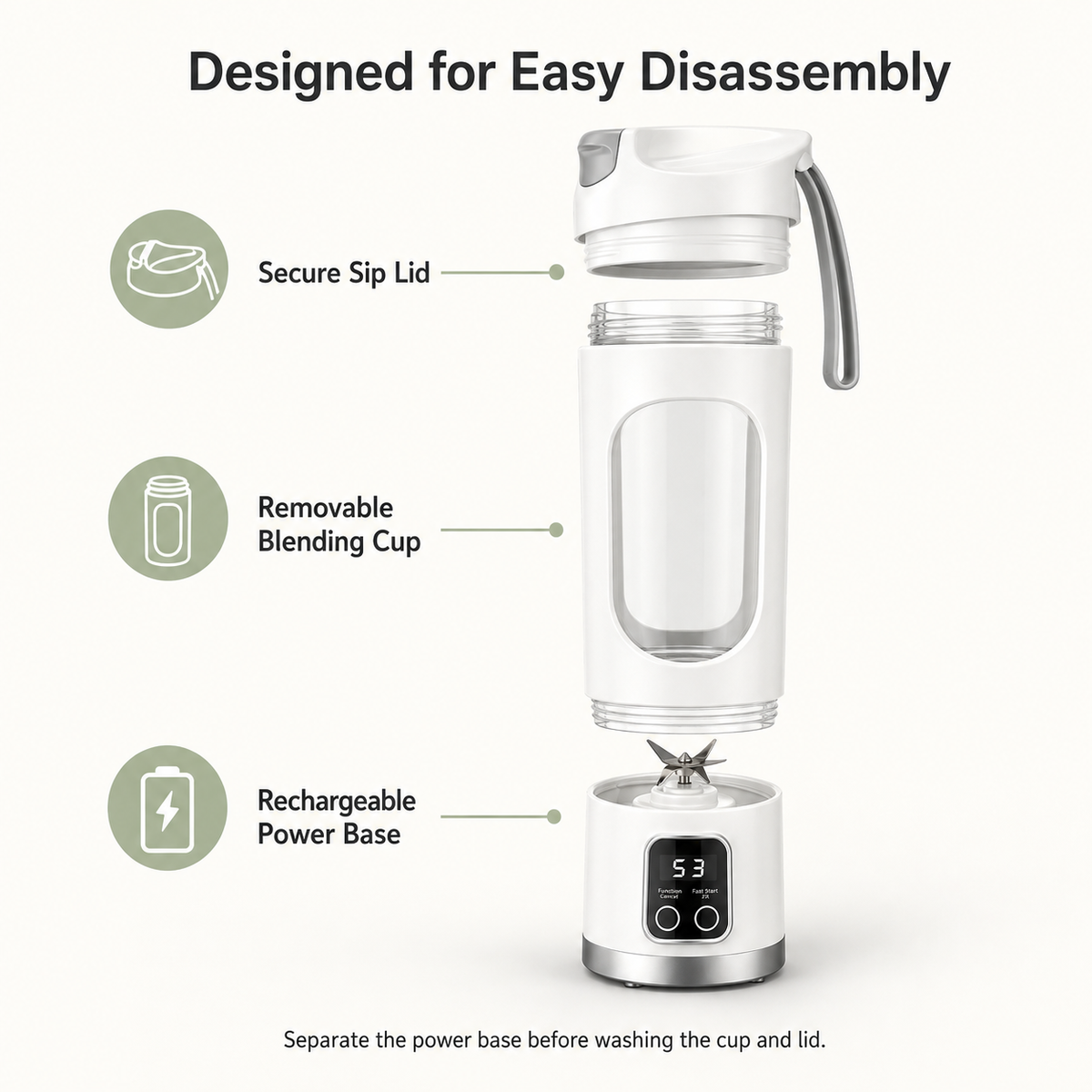 BlendGo™ Portable Blender