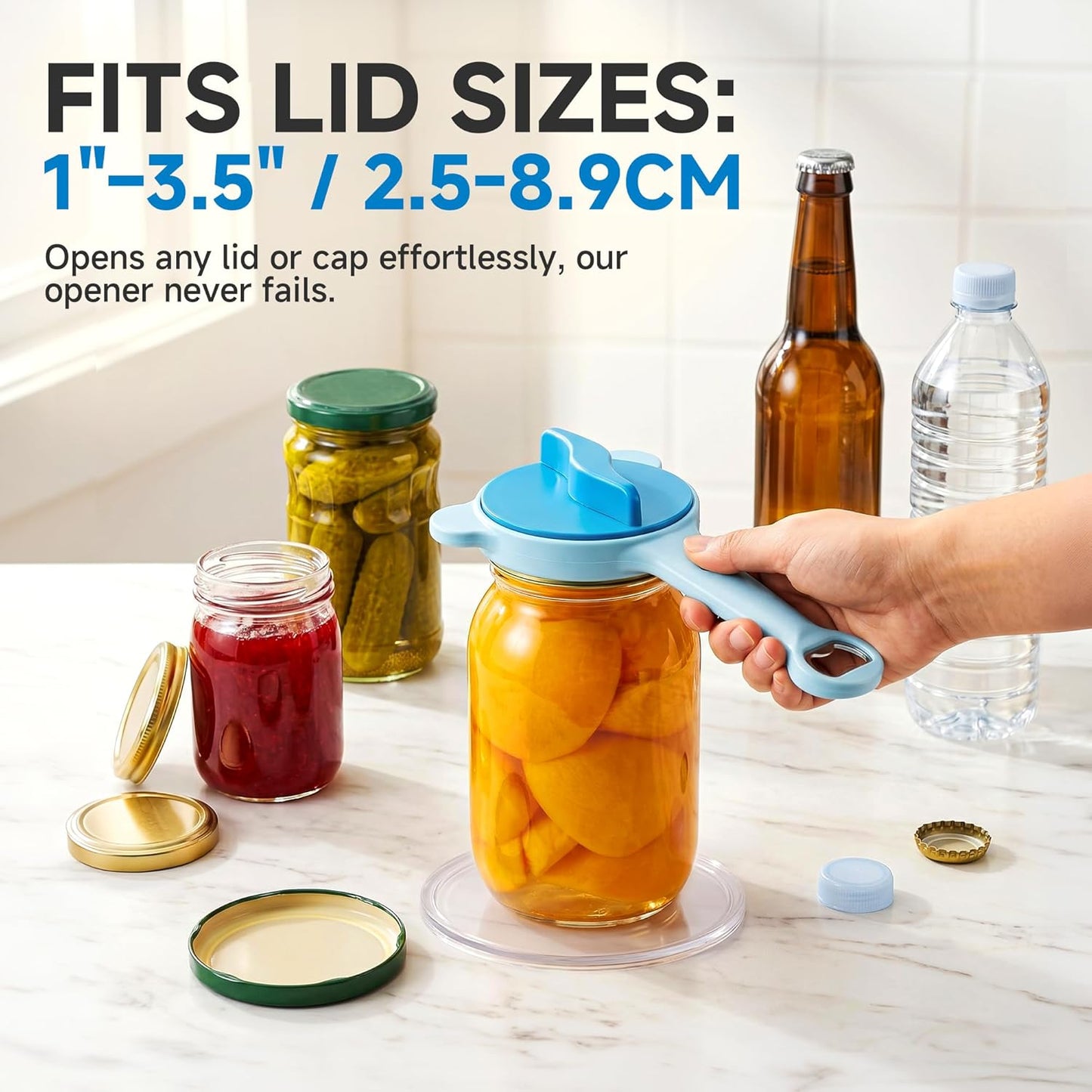 TwistCap™ - 4-in-1 Multi-Function Jar Opener 