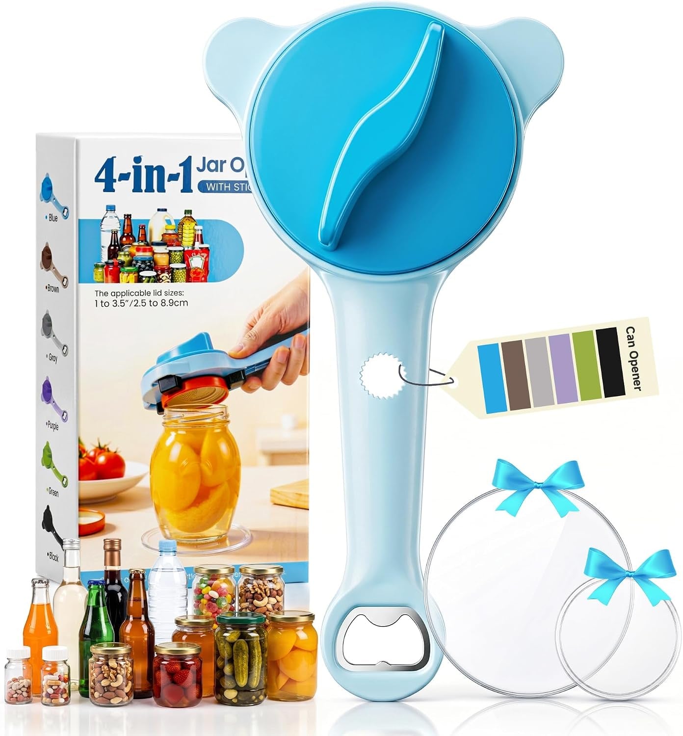 TwistCap™ - 4-in-1 Multi-Function Jar Opener 